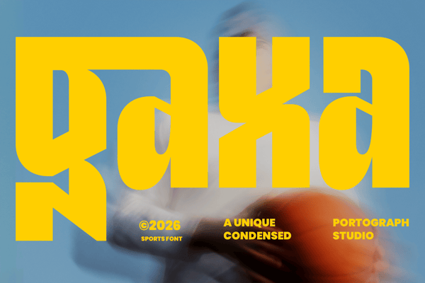 Gaxa – Sports Font