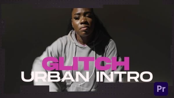 Free Glitch Dance Intro Mogrt
