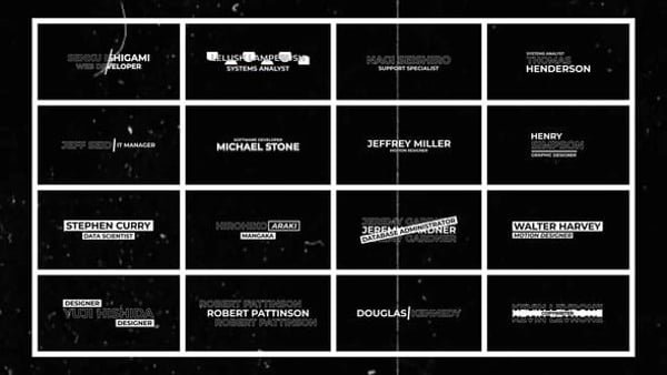 Glitch Lower Thirds 2.0 | Premiere Pro