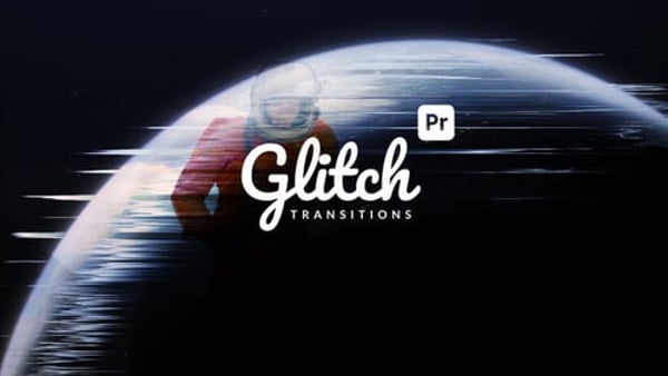 Glitch Transitions for Premiere Pro – Digital Distortion & Cyberpunk Cuts