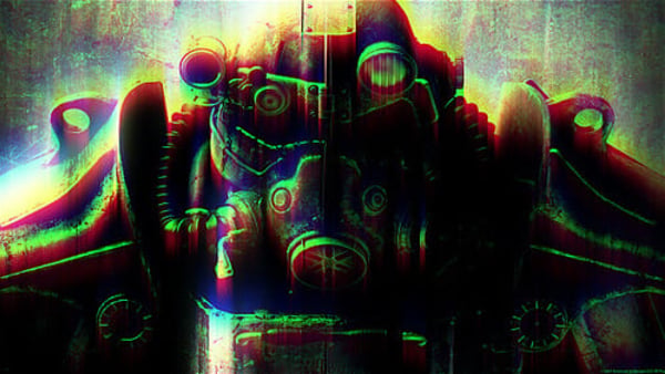 Glitch Twitch RGB TV Noise