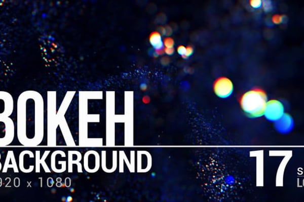 Glitter Bokeh Background