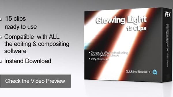 Glowing Light Transitions
