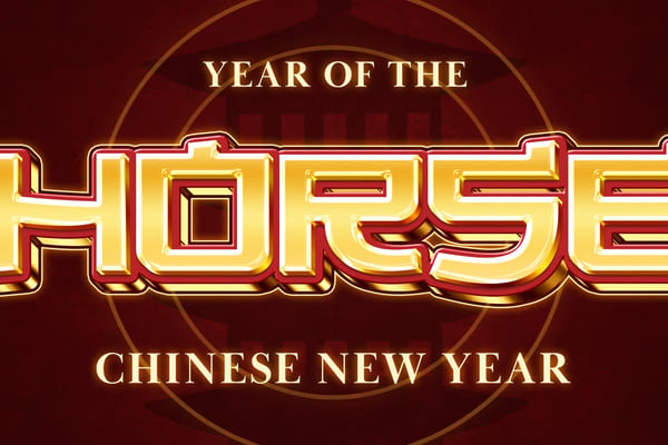 Gold Festive Text Effect