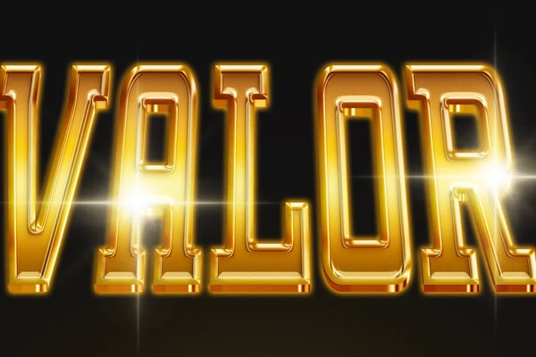 Gold Metallic Text Effect