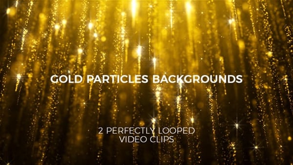 Gold Particles Backgrounds