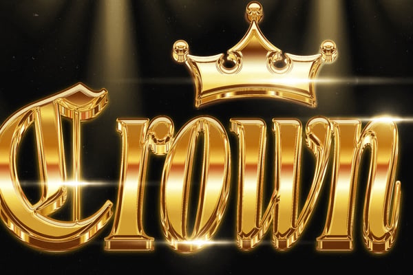 Gold Text Effect