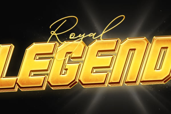 Golden Text Effect