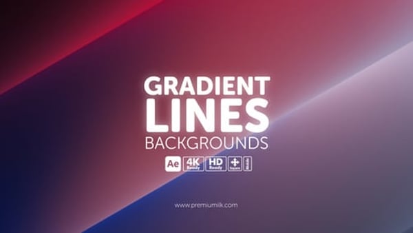 Gradient Lines Backgrounds – Abstract Linear Gradients for Modern Design
