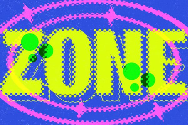 Green Distort Text Effect