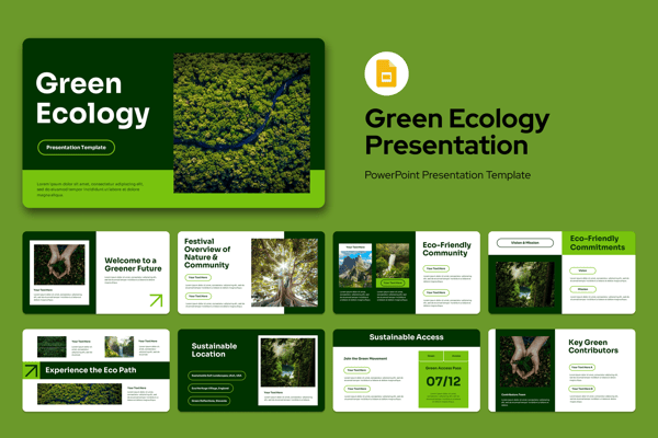 Green Ecology Google Slides