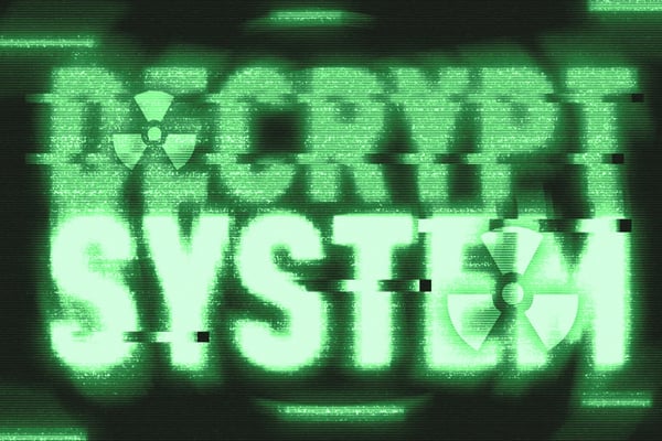 Green Glitch Text Effect