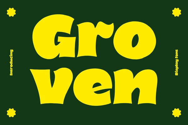 Groven – Food Font