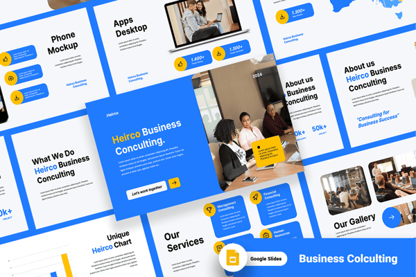 Hairco – Business Concultant Google Slides
