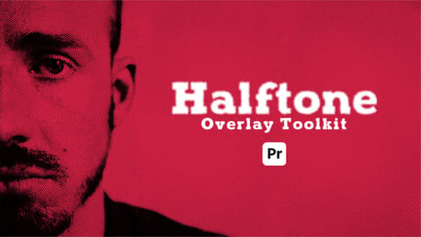 Halftone Overlay Toolkit for Premiere Pro – Print, Dots and Retro Texture Effects