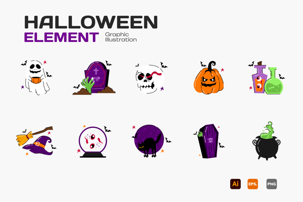 Halloween Element