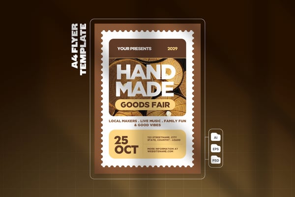 Handmade Goods Fair - Flyer Template