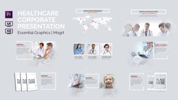 Healthcare Corporate Presentation MOGRT – 4K Hospital & Clinic Promo