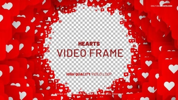Hearts Frame