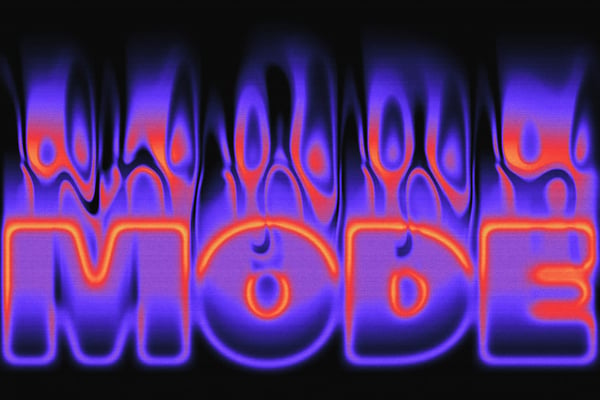 Heat Distortion Text Effect