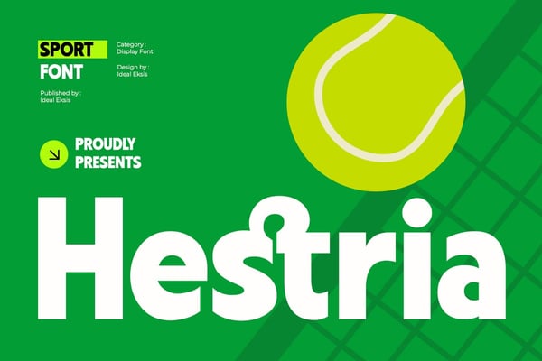 Hestria - Sports Font