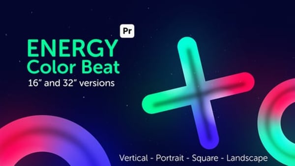 High-Energy Typography Opener for Premiere Pro | 2 Durations & 4 Sizes