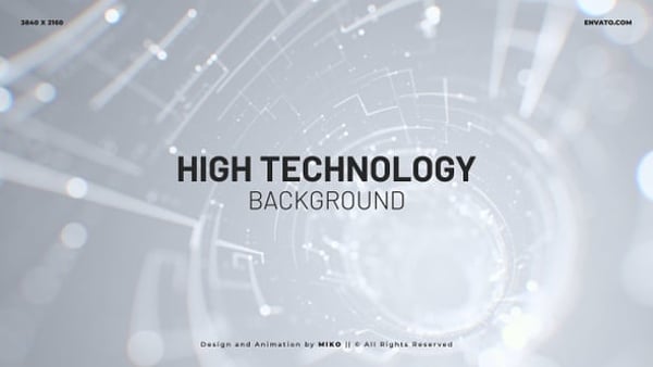 High Technology Background 4K