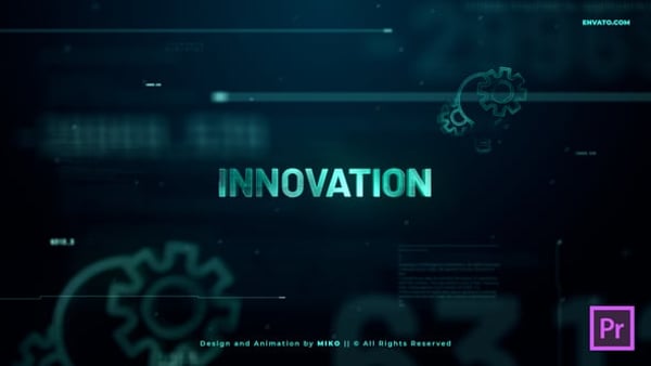 High Technology Logo Opener