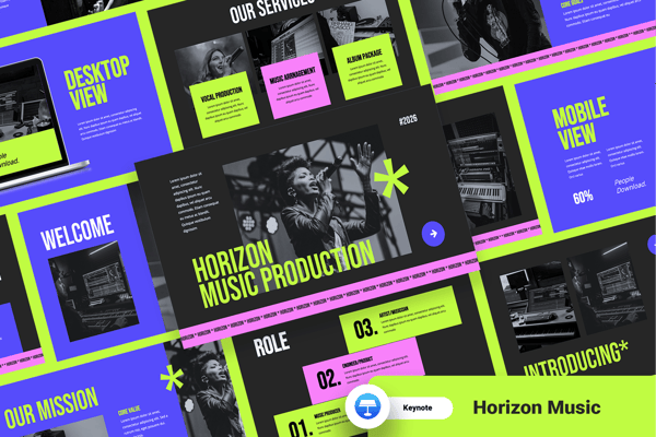 Horizon – Music Production Keynote