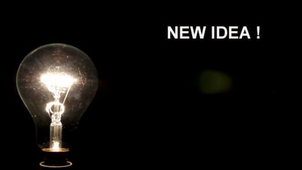 Idea Lamp          (Stock Footage)