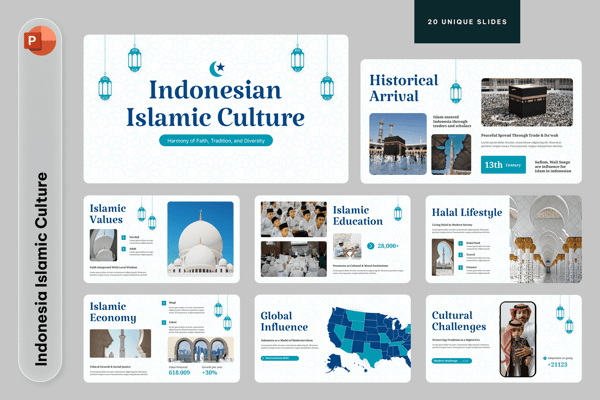 Indonesia Islamic Culture Powerpoint