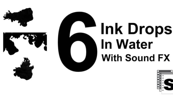 Ink In Water          (Stock Footage)