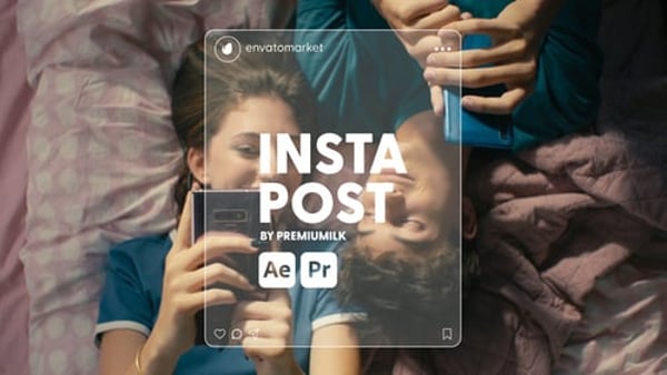 Insta Post - Instagram Social Media Motion Post Template