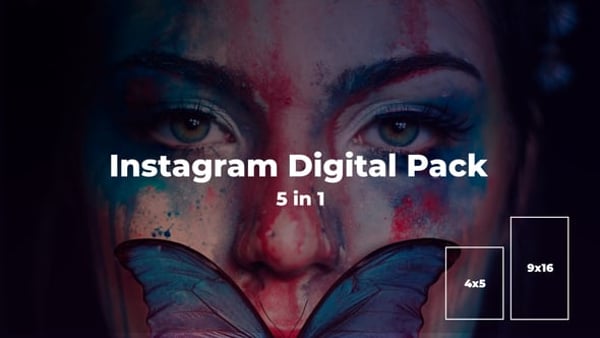 Instagram Digital Pack - Instagram Reels, TikTok Post, Stories