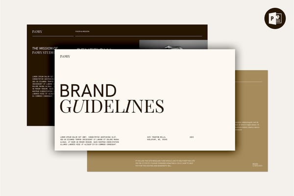 Ivory Brand Guidelines - PowerPoint