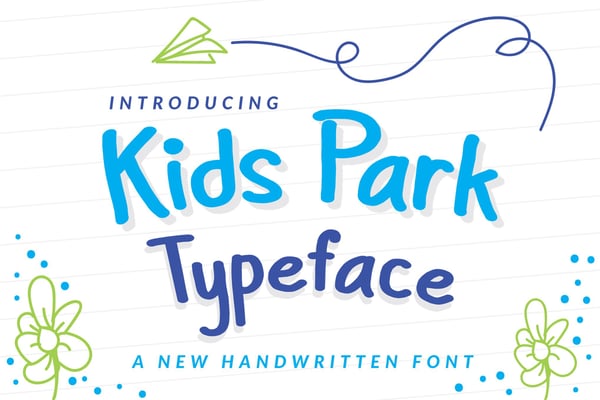Free Kids Park - Playful Font