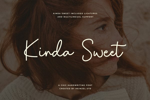 Kinda Sweet - Handwritten Script