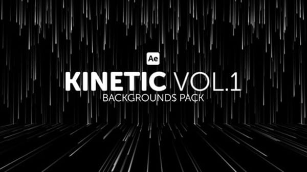 Kinetic Backgrounds 1 - Dynamic Modern Motion Graphics Animation Pack
