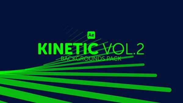 Kinetic Backgrounds 2 - Dynamic Modern Motion Graphics Animation Pack