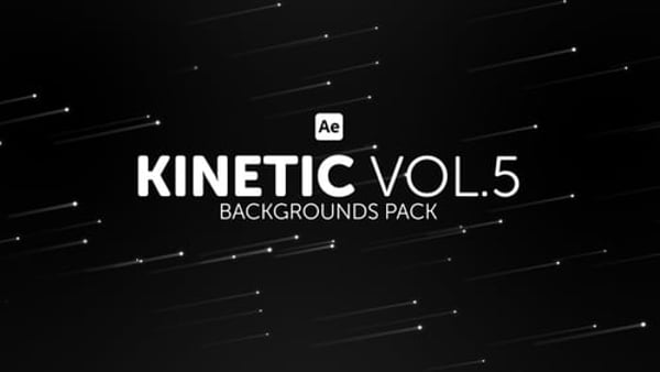 Kinetic Backgrounds 5 - Dynamic Modern Motion Graphics Animation Pack