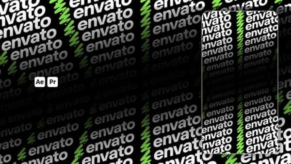 Kinetic Logos 01 – Modern Animated Logo Typography and Dynamic Motion Branding