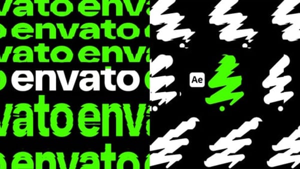 Kinetic Loop Logos - Seamless Animated Brand Reveal Motion Template