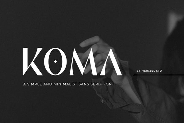 Koma - Minimalist Sans Serif
