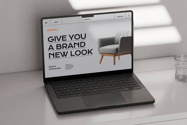 Laptop Screen Mockup