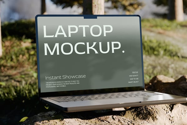 Laptop Screen Mockup