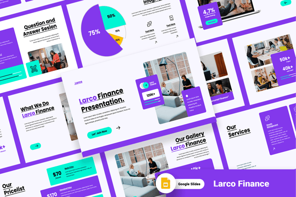 Larco – Finance Concultant Google Slides