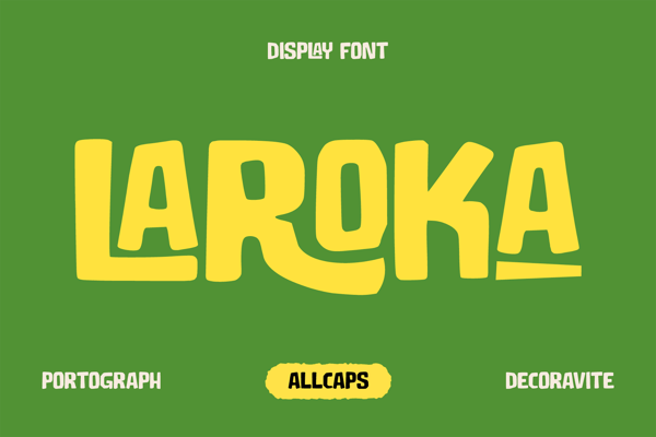 Laroka - Food Font