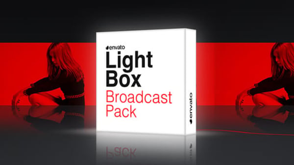 Lightbox Broadcast Pack - Studio Screen Motion Graphics Package