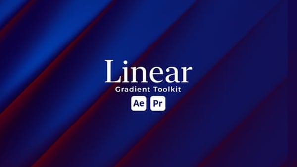 Linear Gradient Motion Background Toolkit for After Effects & Premiere Pro