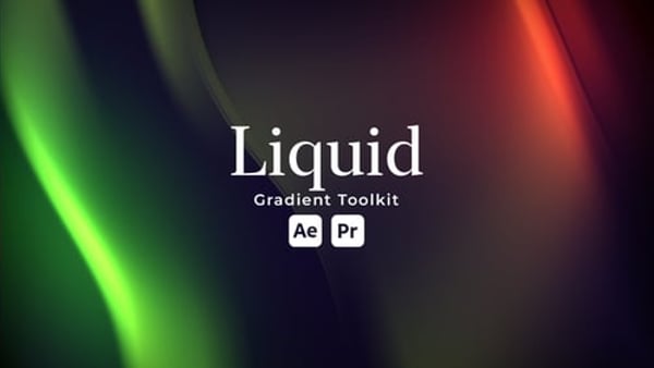 Liquid Gradient Motion Background Toolkit for After Effects & Premiere Pro